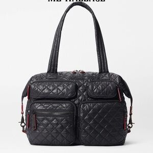 MZ Wallace Black Large Sutton Travel